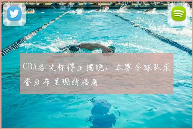 CBA各奖杯得主揭晓，本赛季球队荣誉分布呈现新格局