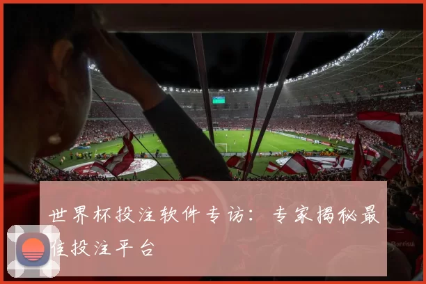 世界杯投注软件专访:专家揭秘最佳投注平台