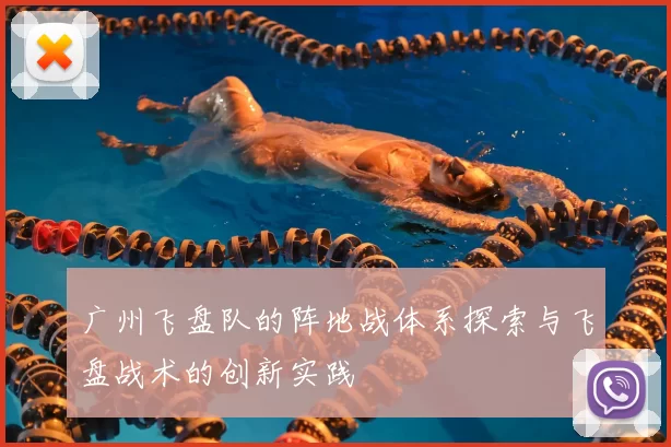 广州飞盘队的阵地战体系探索与飞盘战术的创新实践